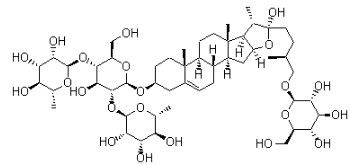 95% Protodioscin Extract C51H84O22 Anti - Aherogenic Effects Health Product Field
